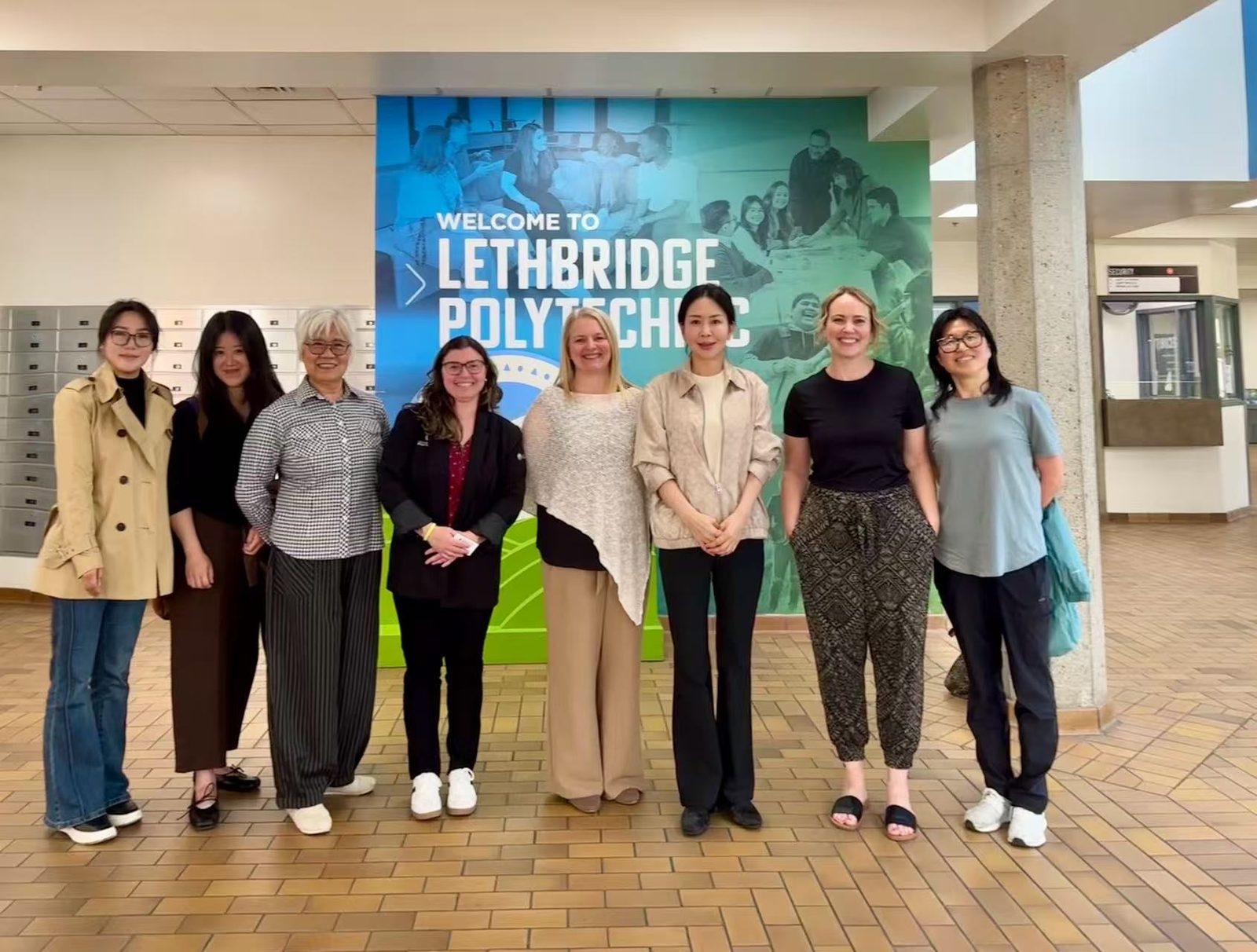 At Lethbridge Polytechnic (formerly Lethbridge College)