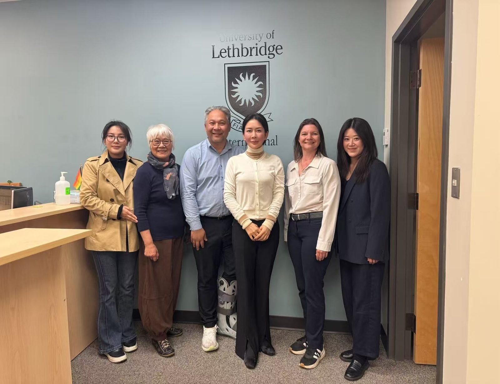 Visiting the University of Lethbridge International office